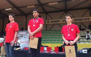 Enzo (arbitre) 3eme à la Coupe IDF Minimes