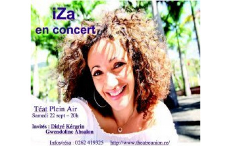 Iza en concert